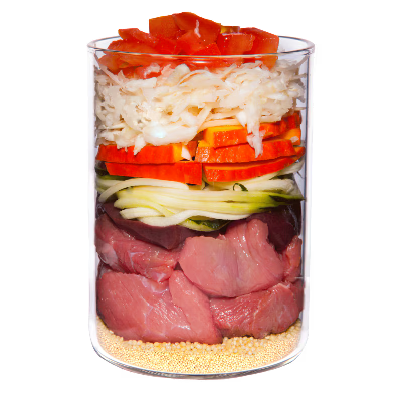 Terra Canis Menü Classic Kaninchen mit Zucchini, Amaranth & Kerbel