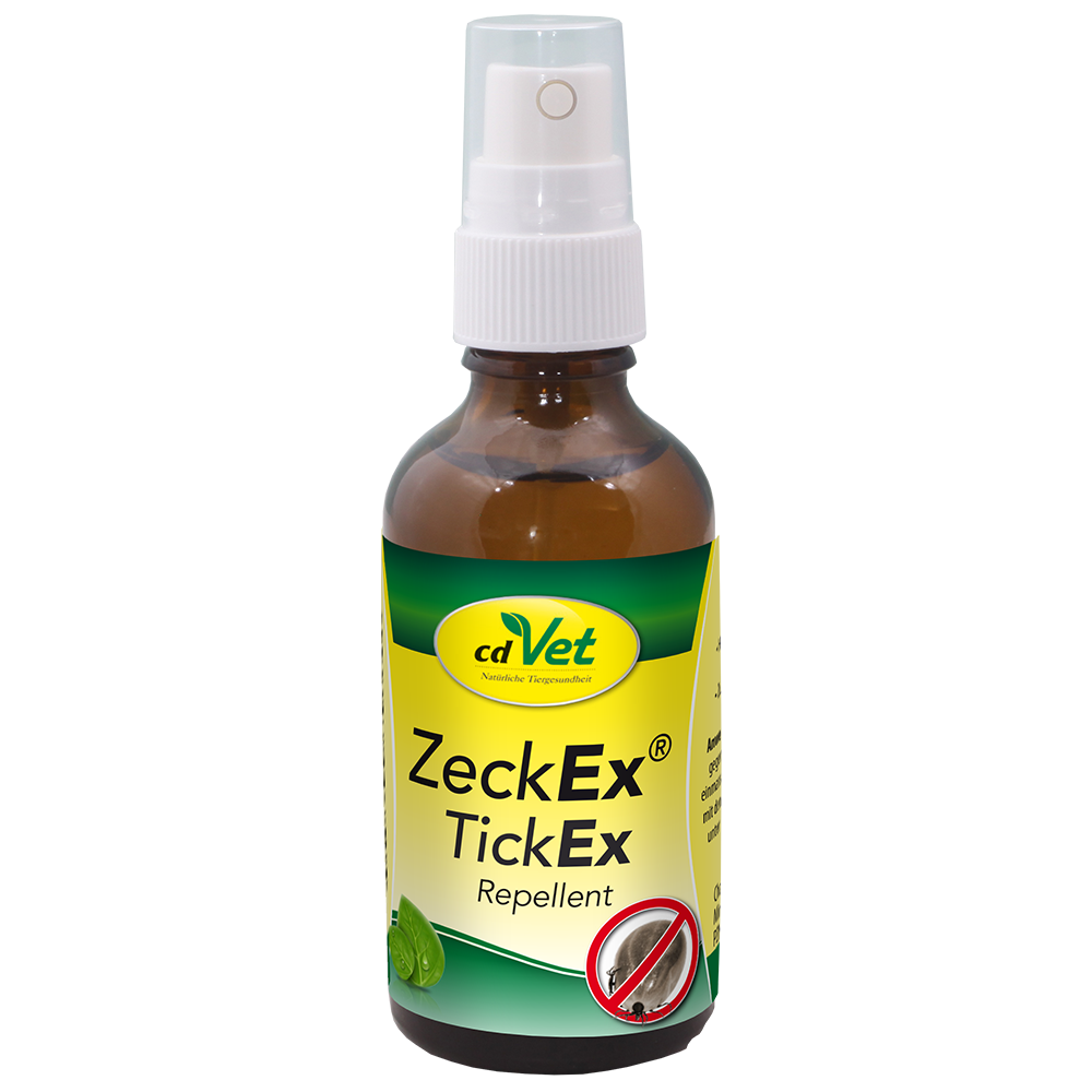 cdVet ZeckEx Zecken-Abwehrspray 50 ml - Die-Fell-Nasen.com