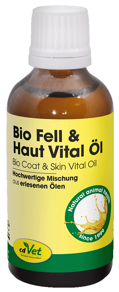 cdVet Bio Fell & Haut Vital Öl 50 ml - Die-Fell-Nasen.com