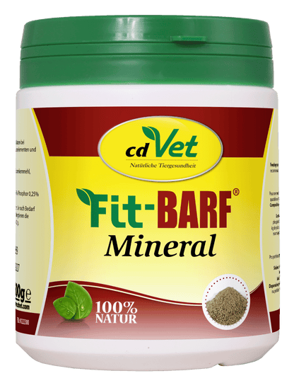 cdVet Fit-BARF Mineral 600 g - Die-Fell-Nasen.com
