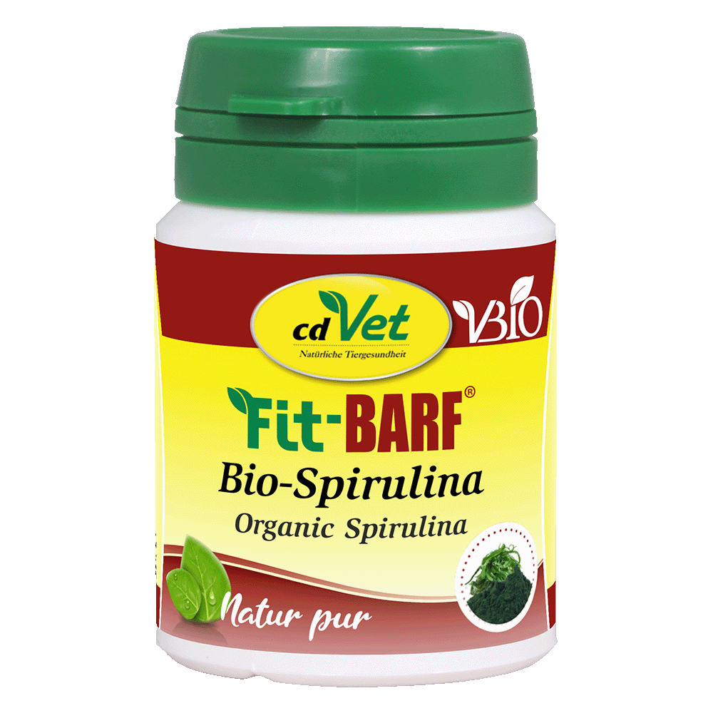 cdVet Fit-BARF Bio-Spirulina 36 g - Die-Fell-Nasen.com