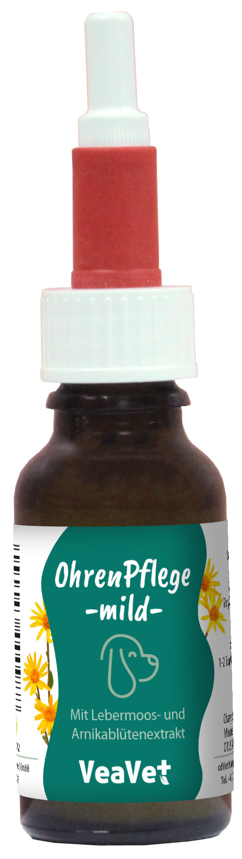 cdVet VeaVet Ohrenpflege mild 20 ml - Die-Fell-Nasen.com