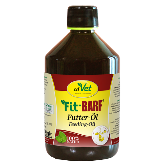 cdVet Fit-BARF Futter-Öl 500 ml - Die-Fell-Nasen.com