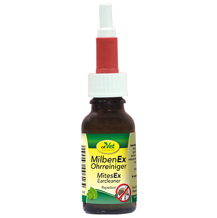cdVet MilbenEx* Ohrreiniger 20 ml - Die-Fell-Nasen.com