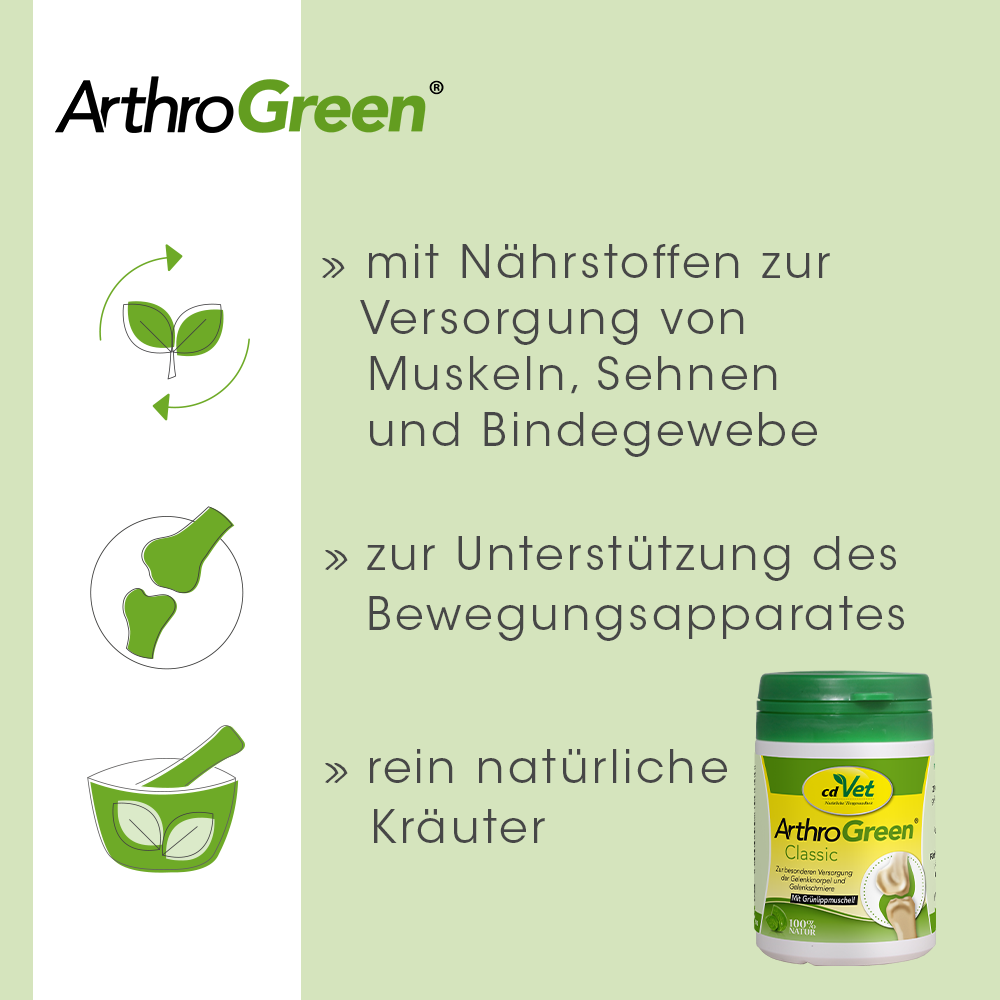 Premium ArthroGreen Classic 345 g cdVet