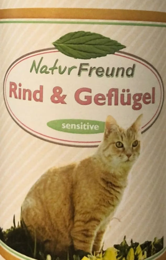 NaturFreund Cat Rind und Geflügel