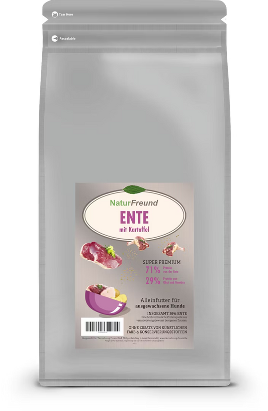 NaturFreund Super Premium Ente mit Kartoffel
