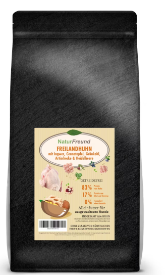 Freund Landente-Trockenfutter mit Pastinake