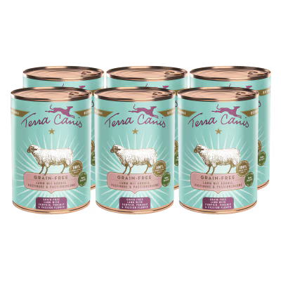 Terra Canis Menü -Getreidefrei- Lamm mit Kürbis, Pastinake & Passionsblume