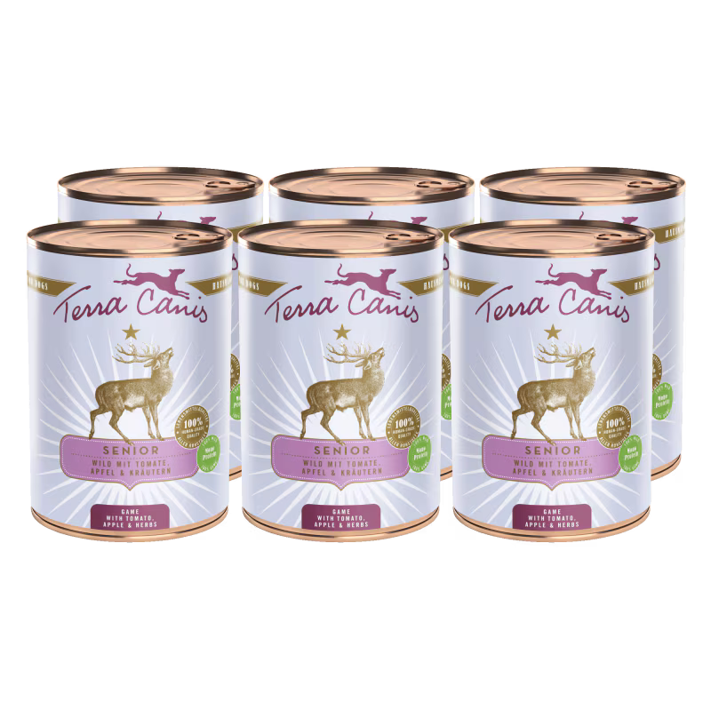 Terra Canis Menü Senior Wild mit Tomate, Apfel & Kräutern