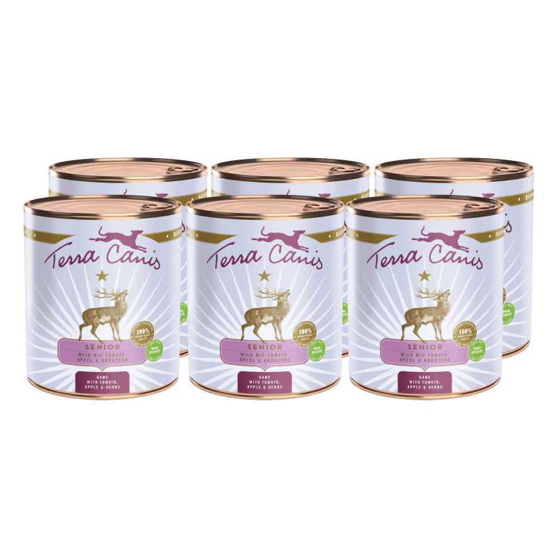 Terra Canis Menü Senior Wild mit Tomate, Apfel & Kräutern