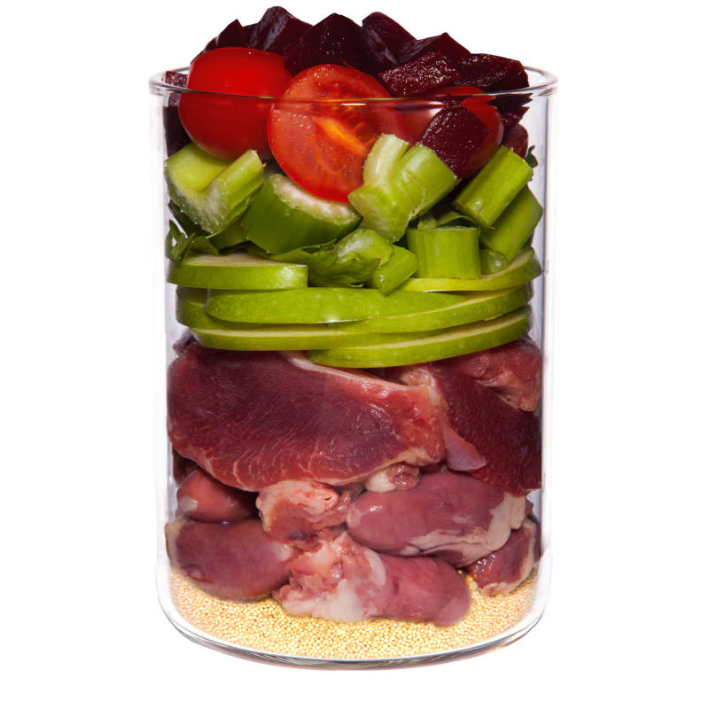 Terra Canis Menü Classic Huhn mit Tomate, Amaranth & Basilikum