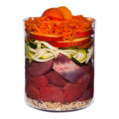 Terra Canis Menü Classic Rind mit Karotte, Apfel & Naturreis