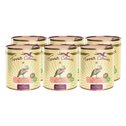 Terra Canis Menü Classic Pute mit Brokkoli, Birne & Kartoffeln