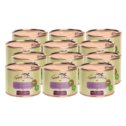 Terra Canis Menü Classic Wild mit Kürbis, Amaranth & Preiselbeeren