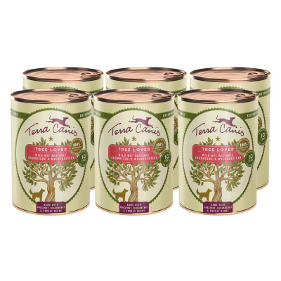 Terra Canis Menü Menü Love the planet Tree Menü - Wild mit Kastanie, Brombeere & Waldkräutern