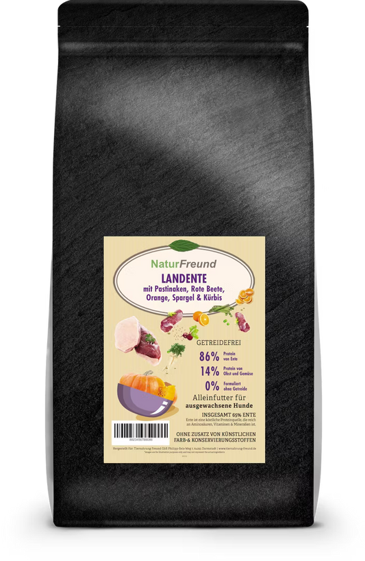 NaturFreund SUPERFOOD Landente mit Pastinaken