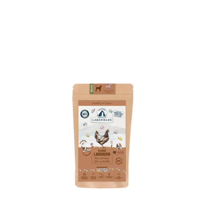 LANDHUHN Puppy Hondenvoer met Kip, Venkel, Appel & Aardappel
