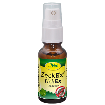 cdVet ZeckEx Zecken-Abwehrspray - Die-Fell-Nasen.com